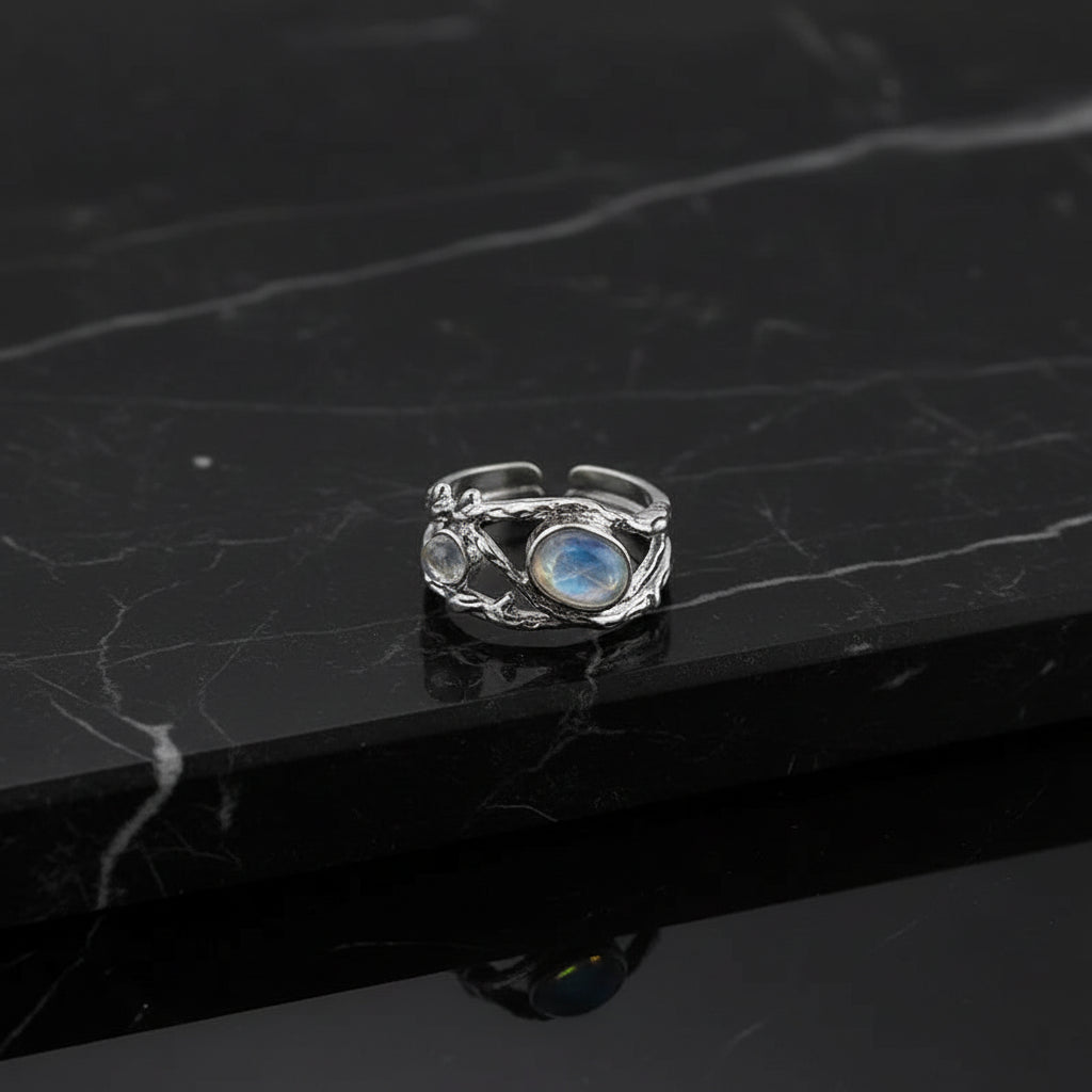 Moonstone Dark Ring